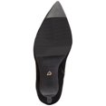 thumbnail image 4 of THALIA SODI Womens Black Stretch Gore V-Notch Cushioned Comfort Rajel Pointed Toe Stiletto Zip-Up Boots Shoes 9 M, 4 of 4