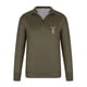 thumbnail image 4 of Blusa y camisa de manga larga con cuello alto para hombre, sudadera con capucha estampada, jersey deportivo con media cremallera, blusa de manga larga con cuello alto para hombre, blusa de poliéster, 4 of 4