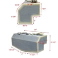 thumbnail image 6 of Moeller Boat Fuel Tank FT2341 BR | Lund Boats 23 Gallon Insulated Poly, 6 of 6