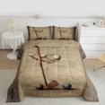 thumbnail image 2 of Homewish Vintage Western Golf Queen Comforter Set, American Sport Lover Bedding Sets, Rustic Farmhouse Reversible Bedding Comforter Set, Super Cozy Room Decor, 3 Pieces, 2 of 8