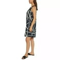thumbnail image 2 of Banana Republic Women's Split Neck Sleeveless Dress (Blue, XL), 2 of 4
