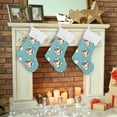 thumbnail image 7 of GZHJMY Cow Print Christmas Stocking, Personalized Large Candy Stocking Hanging Gift, Xmas Stockings Decoration for Family Holiday Party Ornaments Decor Fireplace, 7 of 7