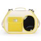 thumbnail image 3 of El transportín para mascotas más vendido, bandolera portátil de lujo para exteriores, gran capacidad, plegable, bolsa de viaje para gatos, 3 of 5