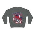 thumbnail image 2 of America Flag Cowboy Skull Unisex Heavy Blend™ Crewneck Sweatshirt, 2 of 9