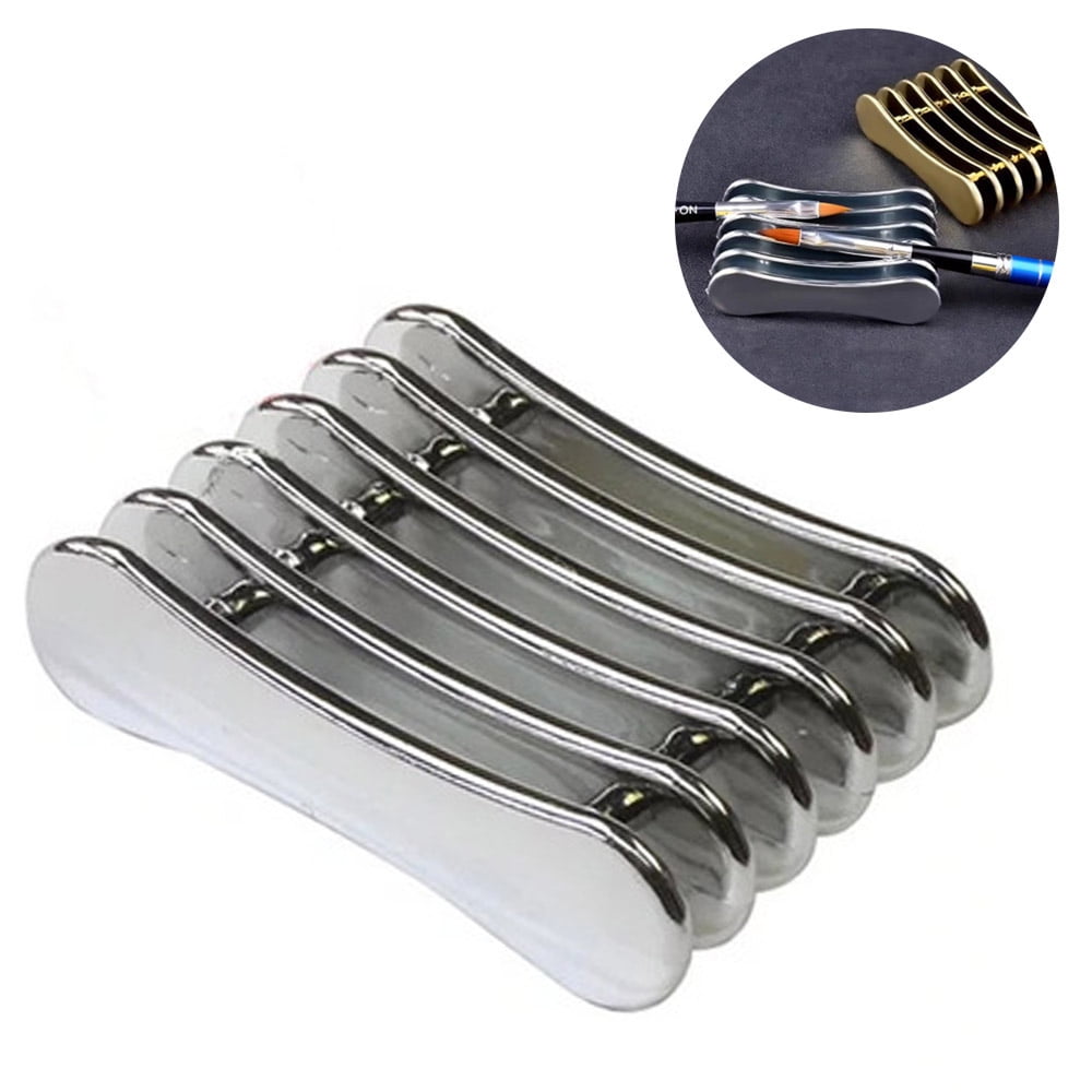 Nail pen holder, 5 Grid Nail Pen Brush Rack Stand Holder Nails Salon