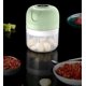 thumbnail image 3 of Blanco 250 ml Mini USB inalámbrico eléctrico máquina de prensa de ajo vegetal Chile picadora de carne picadora herramienta de cocina, 3 of 5