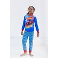 thumbnail image 2 of Hot Wheels Big Boys Pajama Shirt and Pants Sleep Set Little Kid to Big Kid, 2 of 5