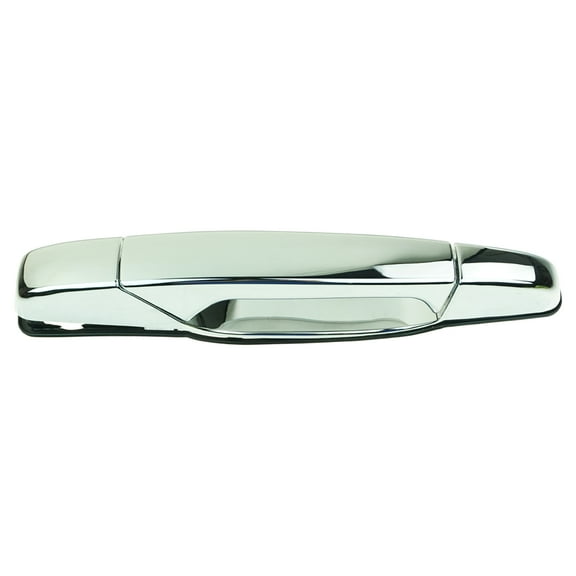 TRQ Outside Exterior Chrome Door Handle Right RH Front for GM Pickup Truck DHA48618 Fits select: 2007-2014 CHEVROLET SILVERADO, 2007-2014 CHEVROLET TAHOE
