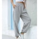 thumbnail image 3 of Pantalones de cintura elástica, pantalones largos para mujer, pantalones elásticos para mujer, pantalones femeninos de grado profesional, 3 of 7