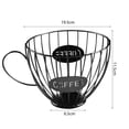 thumbnail image 1 of Coffee Pod Holder and Organizer Mug Large Capacity coffee pod holder coffee Coffee Storage Carousel Holder Coffee Capsule Organizer K Cup Storage Basket, 1 of 1