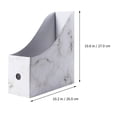 thumbnail image 4 of Supvox 5Pcs White Document Rack File Holder with Modern Design for Desktop Storage, 4 of 7