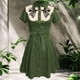 thumbnail image 1 of Vestidos Casuales Para Mujer, Vestido Camisero Con Estampado de Flores Occidentales, Vestido Informal de Verano Con Botones y Estilo Retro Midi, 1 of 3