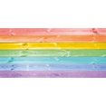 thumbnail image 4 of Pastel Piggy Bank, Wooden Planks in Rainbow Colors Rural Rustic Home Cottage Theme Summer Shades Print, Ceramic Coin Bank Money Box for Cash Saving, 3.6" X 3.2", Multicolor, by Ambesonne, 4 of 4