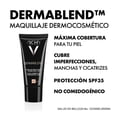 thumbnail image 2 of VICHY Base de Maquillaje Fluida Alta Cobertura FPS35 Vichy Dermablend T25 30ml, 2 of 5