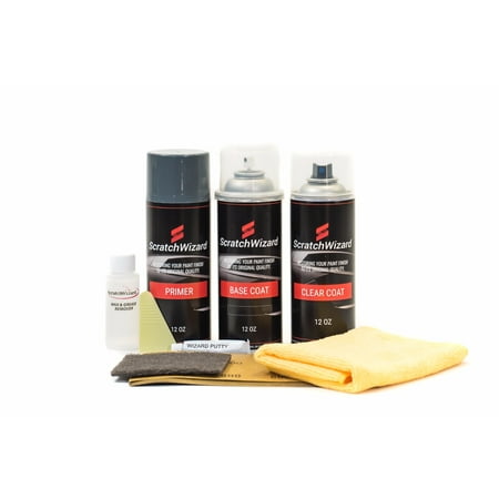 Automotive Spray Paint for Volkswagen Touareg LD7U (Off Road Grey Metallic) Spray Paint Kit by