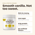 thumbnail image 2 of NUTRIBAS Multi Collagen Protein Powder, Coffee Creamer, For Whole Body Support, Women Men , Vanilla, 3.53 oz, 2 of 10