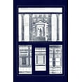 thumbnail image 2 of Buhlmann, J. 23x32 White Modern Wood Framed Museum Art Print Titled - Wall Facing with Marble (Blueprint), 2 of 4