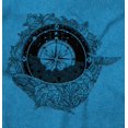 thumbnail image 2 of Whale Compass Free Spirit Animal Womens Fitted Plus Size Graphic Tee Brisco Brands 2X, 2 of 5