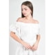 thumbnail image 5 of Vestido bordado Off Shoulder Roman Fashion /Juvenil, 101 (Blanco) blanco G, 5 of 5