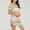 Green, variant on Endives Women's Nightgowns Sleepshirts Short Sleeve Striped Printing Scoopneck Cute Nightdress Comfy Nightgown Dress