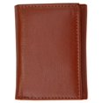 thumbnail image 2 of Premium Soft Leather Childrens Trifold Wallet Kids Bicolor Wallet Gift P 825, 2 of 4