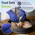 thumbnail image 4 of SWIFTLITE Disposable Nitrile Gloves, Food Safe, Latex-Free Powder-Free, Kitchen Rubber Gloves for Cooking, Cleaning and Food Prep (Small, 100), 4 of 10