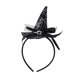 thumbnail image 1 of Sombrero de fiesta de Brujas, diadema de bruja de Halloween, sombrero de bruja puntiagudo, decoración de Halloween para niños y adultos Fivean unisex, 1 of 2