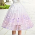 thumbnail image 6 of Cowsor Girls Cute Tulle Skirt Fluffy Mesh Mini Skirt Sweet Princess Style Soft Comfortable Wear for Party Holiday School Daily Activities Big Kids, 6 of 7