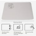 thumbnail image 4 of Non Slip Coffee Mat, Diatomaceous Earth Material for Prevent Slip Kitchen Counter, Absorbent Shockproof Mat for Coffee Bar, 4 of 7
