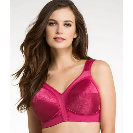 

Playtex 18 Hour Ultimate Shoulder Comfort Bra Signature Berry 44DDD Women s
