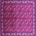 thumbnail image 1 of Ahgly Company Indoor Square Oriental Purple Industrial Area Rugs, 7' Square, 1 of 4