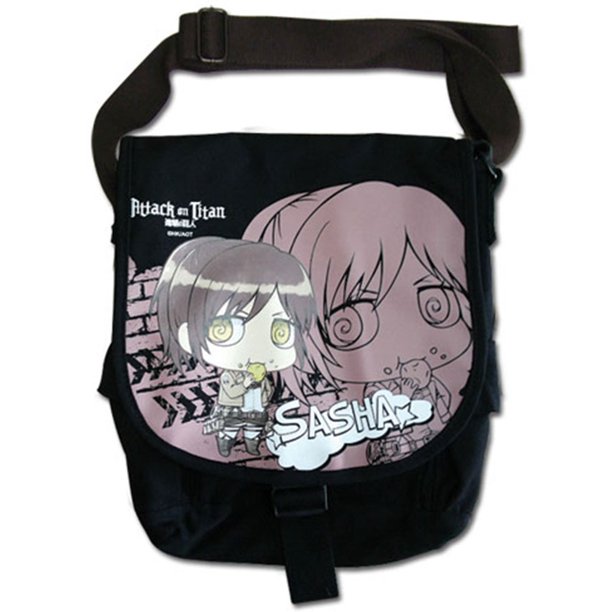 Attack on Titan Attack On Titan Sasha Anime Messenger Bag Walmart