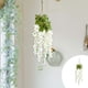 thumbnail image 5 of CaiYueKe Artificial Flowers Wall Decor Hanging Rattan Home Decor Valentine's Day Decoration Romantic Wedding Party Photography Props Faux Floral Arrangement, 5 of 7