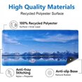 thumbnail image 6 of Sky and Landscape Large Mouse Pad Blue XXL Extended Gaming Mousepad Office Keyboard Desktop Mouse Mat Rectangle Waterproof Desk Pads with Non-Slip Base(Size:31.5x11.8in), 6 of 6