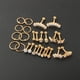 thumbnail image 4 of Pendientes de Tuerca Sunnimix 16G Unisex 8mm 6mm Barra de Acero Inoxidable para Joyería, 4 of 4