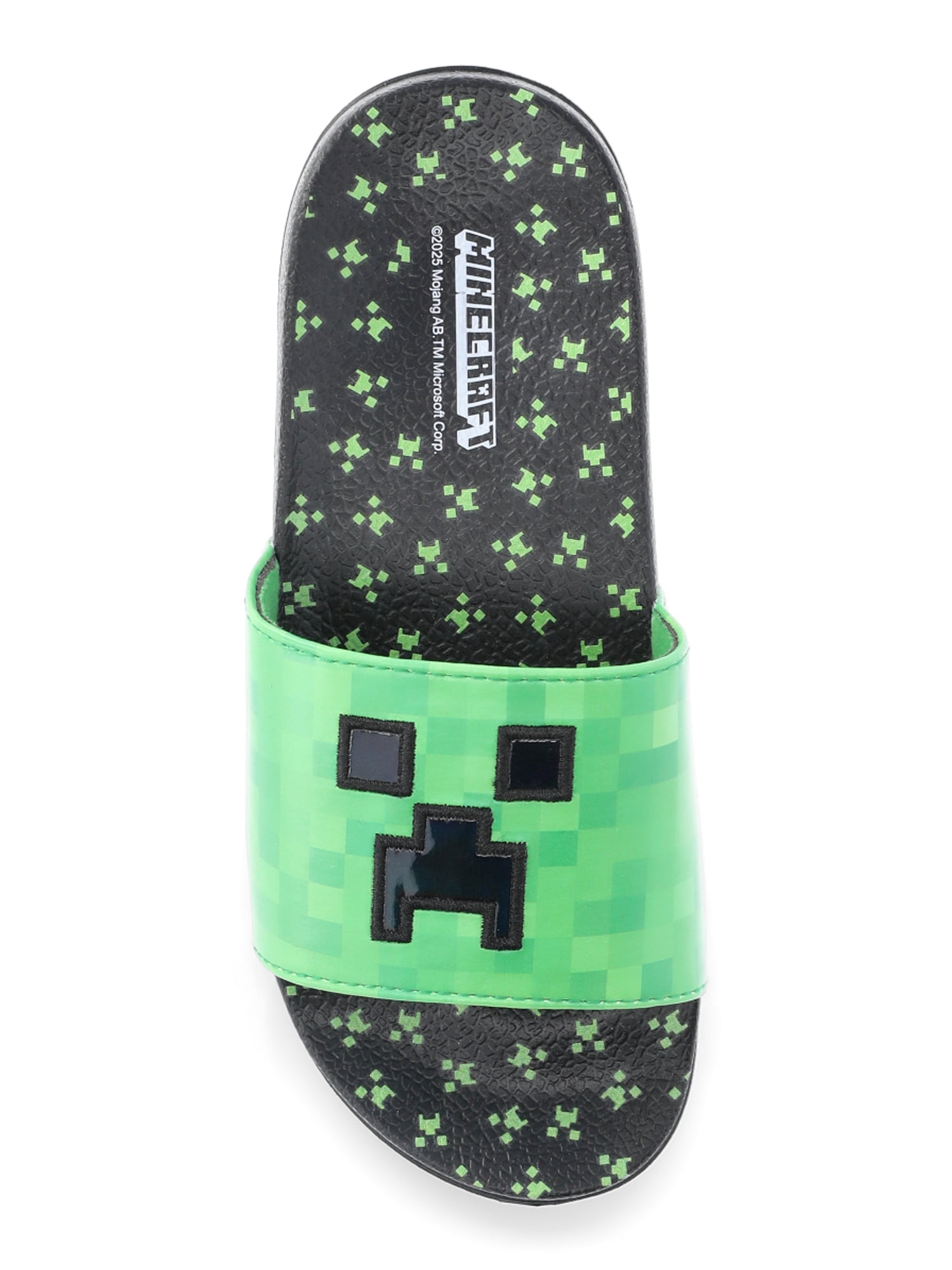 Minecraft Little & Big Boys Slide Sandals