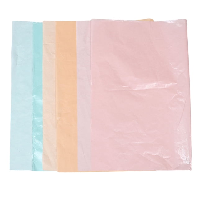BESTYASH 60pcs Flower Wrapping Paper Waterproof Floral Print Tissue Paper For Florist Supplies Elegant Design