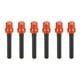 thumbnail image 1 of 6uds ATV Suciedad Bicicleta Universal Gas Combustible Tanque Tapa Aire Ventilación Manguera naranja, 1 of 1