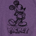 thumbnail image 3 of Mickey & Friends - Mickey Sketch - Toddler And Youth Girls Short Sleeve Graphic T-Shirt, 3 of 5