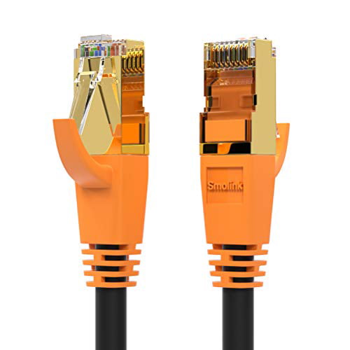 Ethernet Cable 10 ft, Cat 8 Shielded High Speed Ethernet Cable 