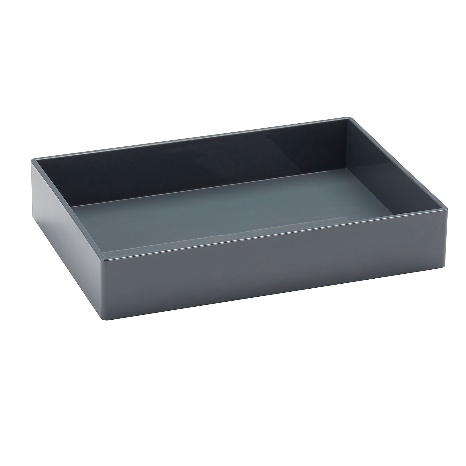 Poppin Medium Accessory Tray Dark Gray (102708)