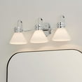 thumbnail image 5 of Farum 3-Light Bathroom Vanity Light in Chrome, 5 of 8