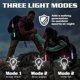 thumbnail image 2 of 6-pack reflective vests with LED flashing light, 3 LED modes, safety light, reflectors for, 2 of 4