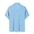 thumbnail image 4 of Hawaiian Shirt For Men, Men's Vintage Button Down Bowling Shirts Short Sleeve Summer Beach Shirt2XL, 4 of 5