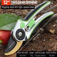 thumbnail image 1 of Pruning Shear Garden Tools Labor Saving Scissors Gardening Plant Sharp Branch Pruners Protection Hand Durable 2406, 1 of 5