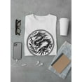 thumbnail image 3 of Black Dragon In A Round Frame Tee Men's -Image by Shutterstock, 3 of 4