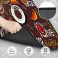 thumbnail image 3 of Cauagu A Cup Of Black Coffee On A Saucer Pattern Car Floor Mat Set of 4,Car Carpet Mats Car Mats with Anti-Slip Backing & Driver Heel Pad Universal Fit for Cars/Trucks/SUV/Vans, 3 of 6