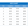thumbnail image 4 of Floral Print Women Long Jeans Wide Leg Casual Denim Pants, 4 of 8