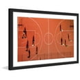 thumbnail image 2 of "Basketball Court" Framed Painting Print, 2 of 6