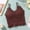 Coffee, variant on YHAJDS Womens Sleep Tank Top Sleeveless Pajamas Shirt Solid Color Lace Adjustable Strap Built in Bra